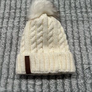 Cozy Knit Beanie with Pom Pom